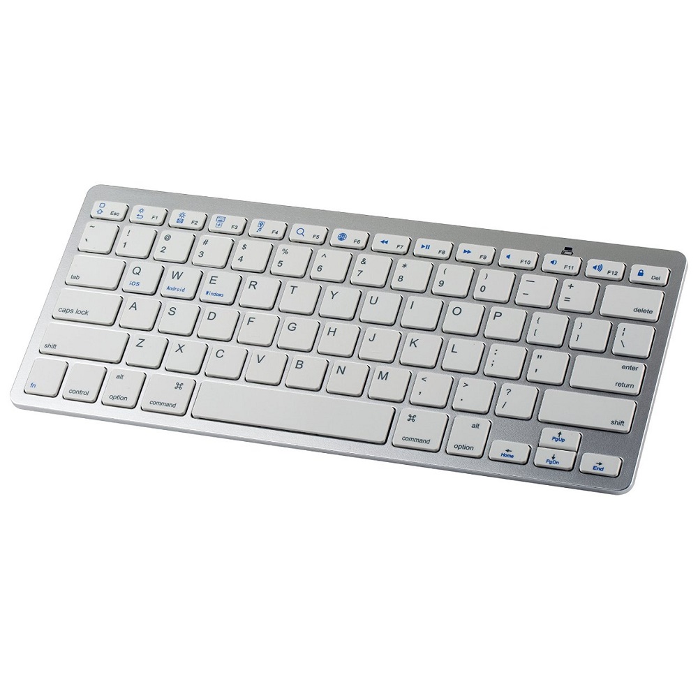 ROVTOP Keyboard Bluetooth Portable - BK3001 - Silver