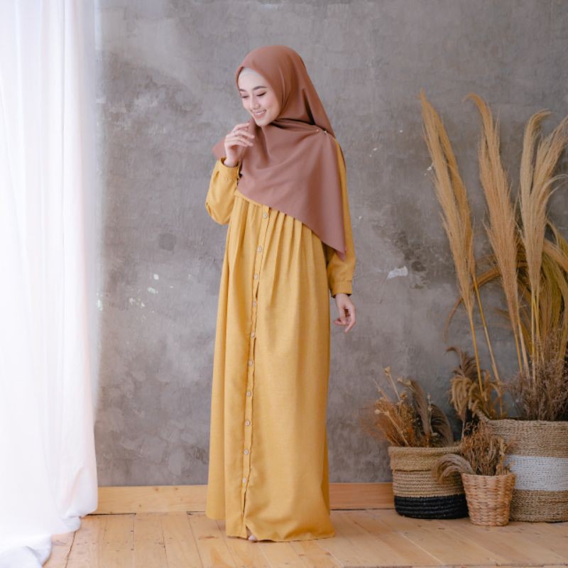 Naisha gamis syiladress/gamis syari dress muslim/gamis pols by naisha