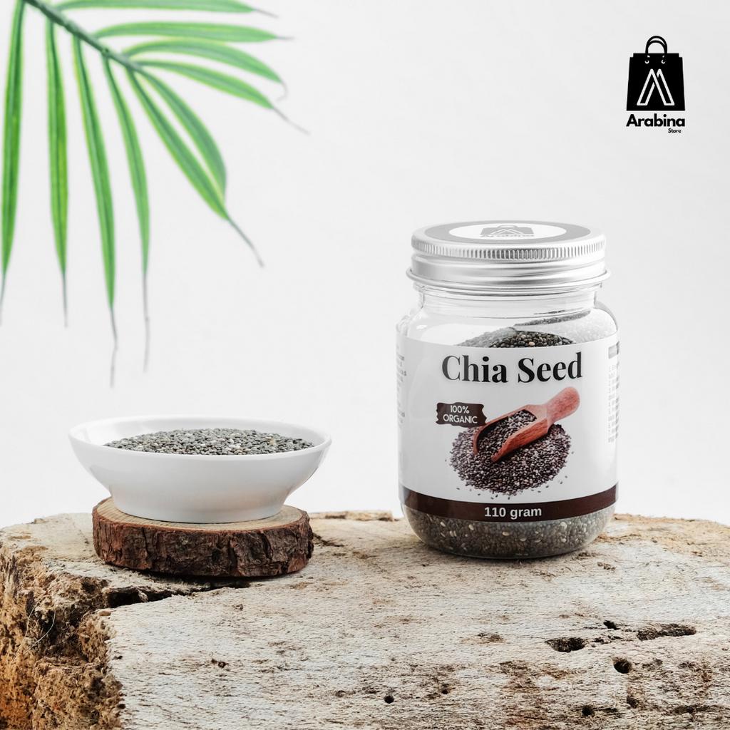 Arabina Biji Chia Seeds Organic Cia Chea Cea Seed Untuk Diet Ori