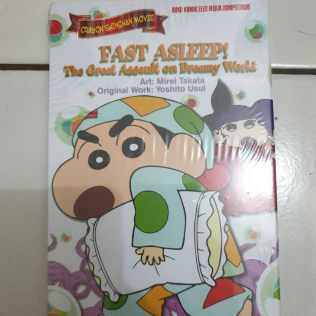 

Komik Terbaru Crayon Shinchan Movie Fast Asleepy segel ori