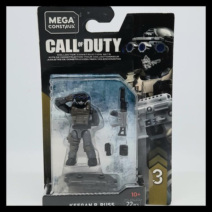 Promo Mega Construx Call Of Duty Keegan P. Russ Cod Mega Bloks
