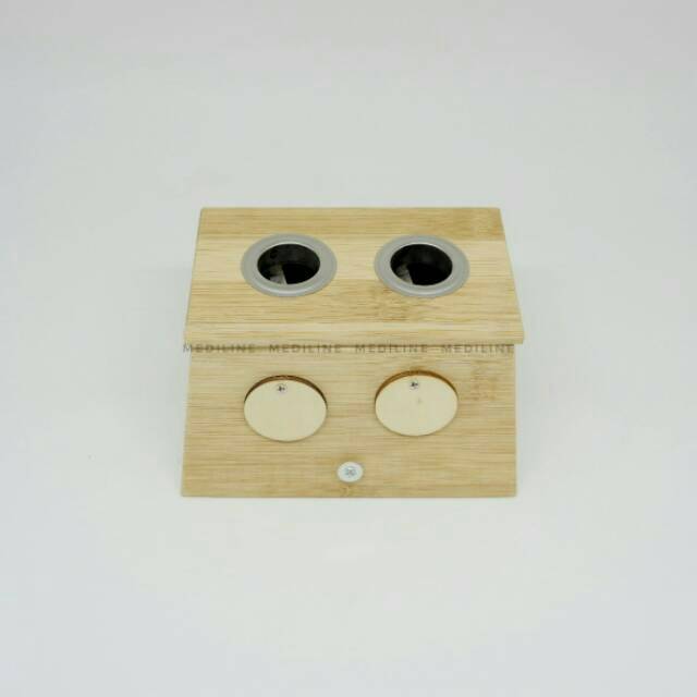 Kotak moksa 2 lubang