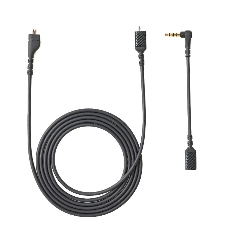 Bt Kabel Headphone Peredam Kebisingan Dapat Dilepas Panjang 1.5M Antarmuka 3.5mm Suara Jernih Nyaman Untuk Arctis 3.5 7 Pro