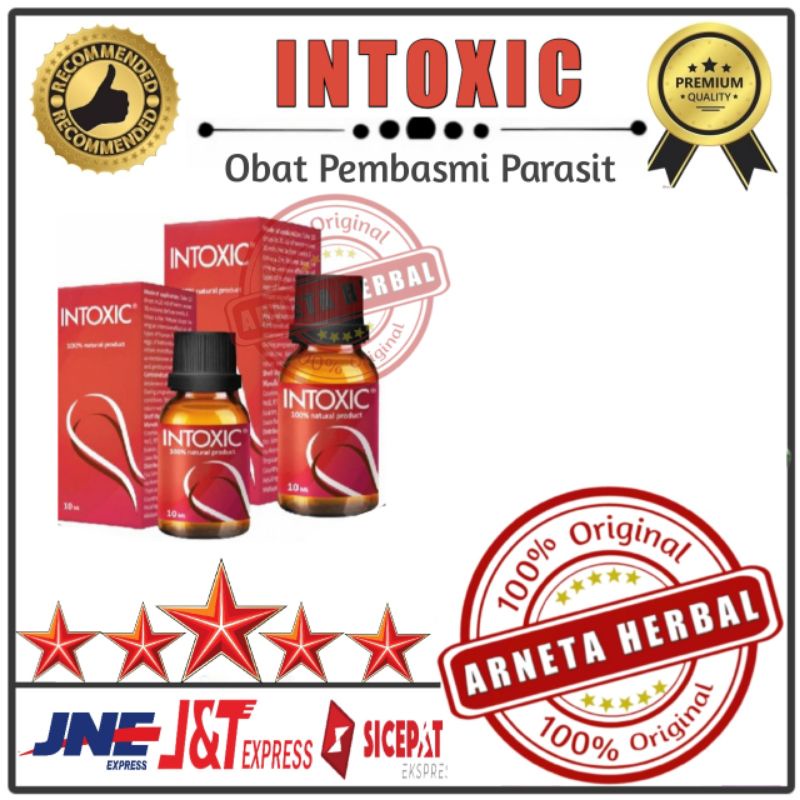 OBAT PEMBUNUH PARASIT DALAM TUBUH | INTOXIC ASLI BPOM | INTOXIC ORIGINAL | OBAT ANTI PARASIT CAIR