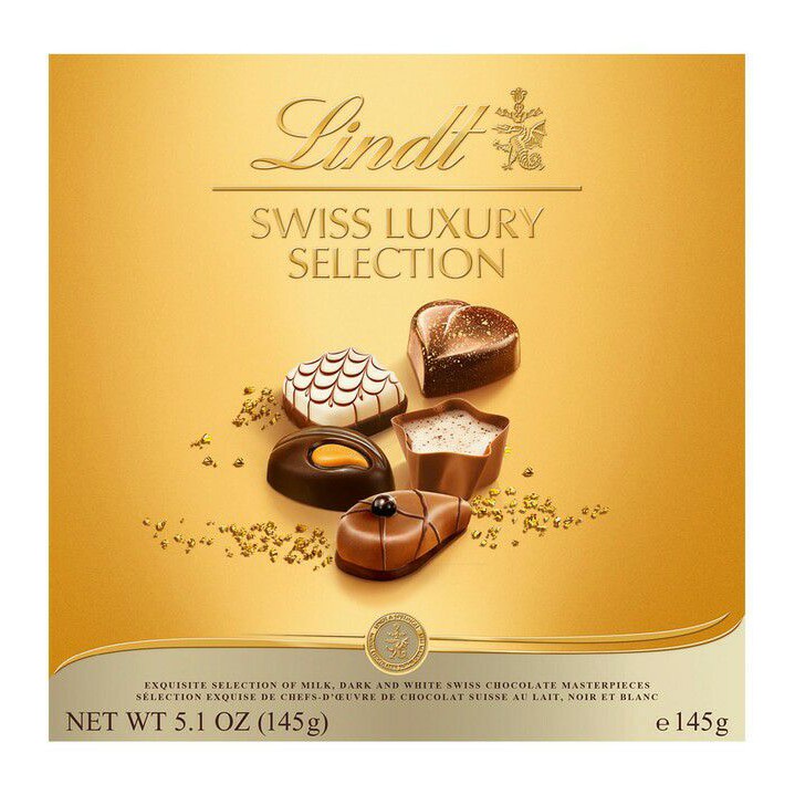 

Best Seller - Promo!! Lindt Swiss Luxury Selection Chocolate Gift Box Coklat 145 Gr