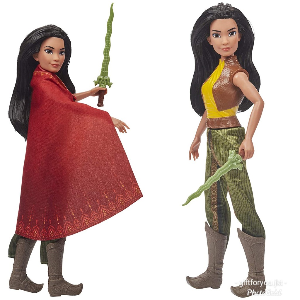 Disney Raya The Last Dragon Fashion Doll Mainan Figure Boneka Anak Perempuan Original