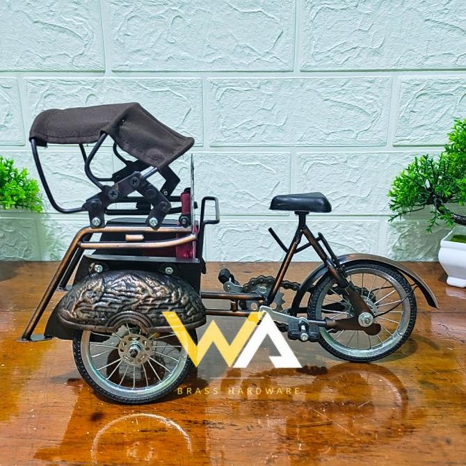 Jual Promo Miniatur Becak Jawa Becak Jogja Shopee Indonesia 