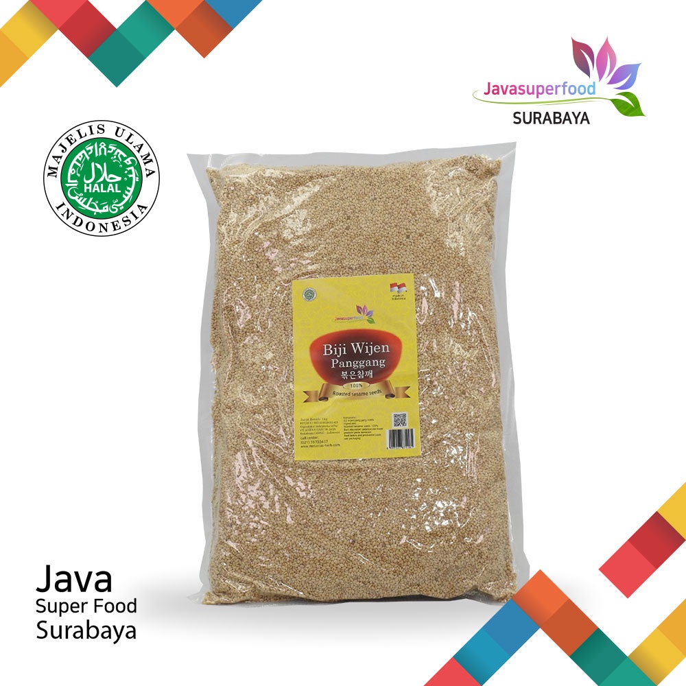 

Biji Wijen Panggang / Sesame Seeds Roasted 1Kg