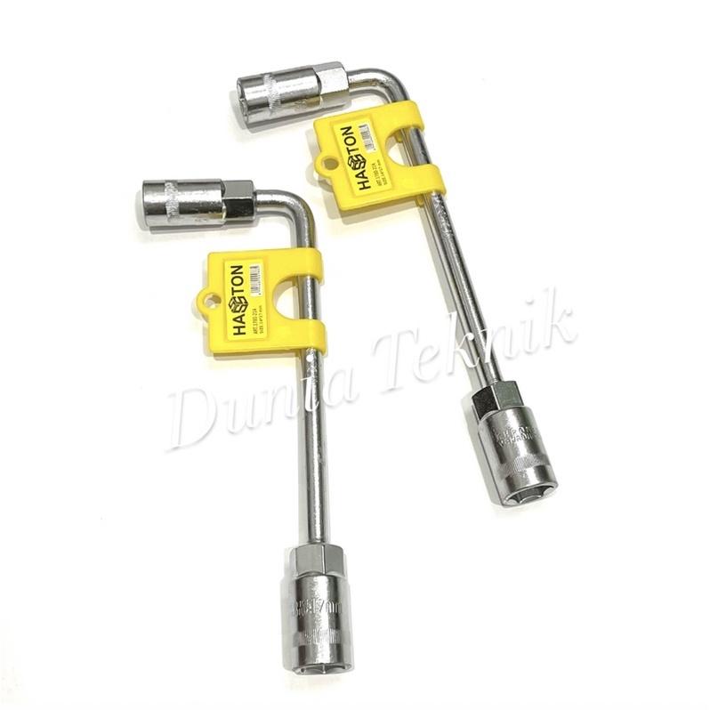 Kunci Sok L HASSTON PROHEX 14 x 17 mm Kunci Double Sock Sok Shock Kunci Sok 2 Way 14 - 17 mm Model L