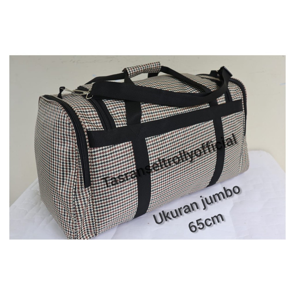 Tas Pakaian Travel Bag Polo Interclub 65x32x35 ukuran Jumbo 100%original.