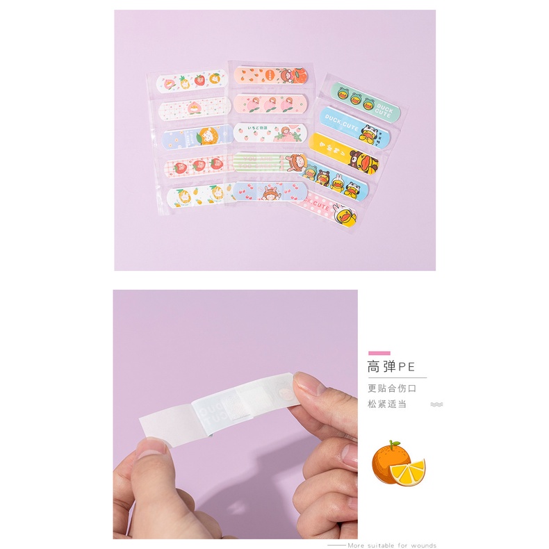 (Pimenova) Plester Band Aid Handsaplast Karakter amak anak 20pcs