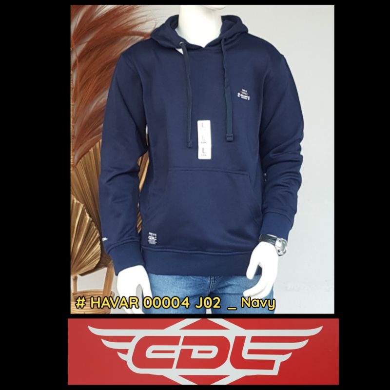 Sweater Hoodie CDL By Cardinal Unisex 5 warna M/L/XL tanpa restleting