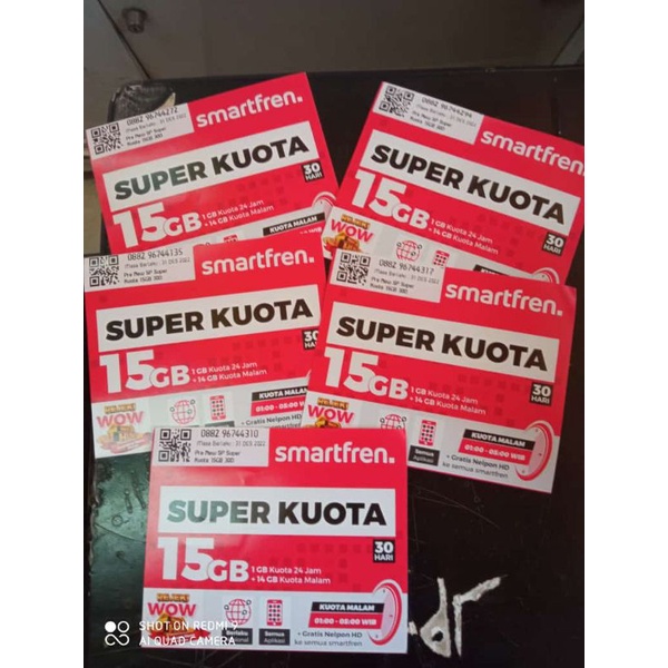 KARTU PERDANA SMARTFREN SUPERKUOTA 15GB