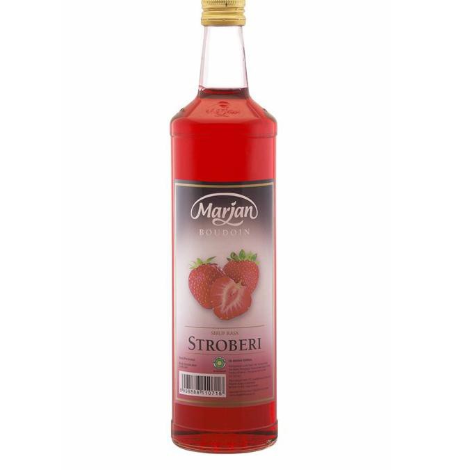 

【Ready】 Marjan Boudoin Syrup Strawberry 460ml