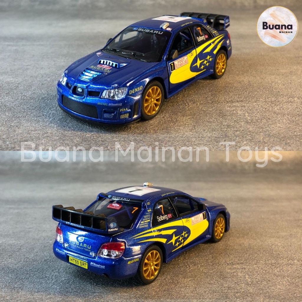 DIECAST KINSMART STREET FIGHTER TOYOTA - HONDA HOBI KOLEKSI MINIATUR Mobil Sport Car Kolektor