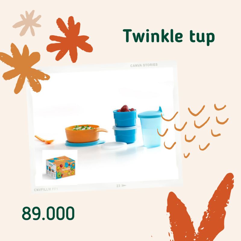 TWINKLE TUP TUPPERWARE