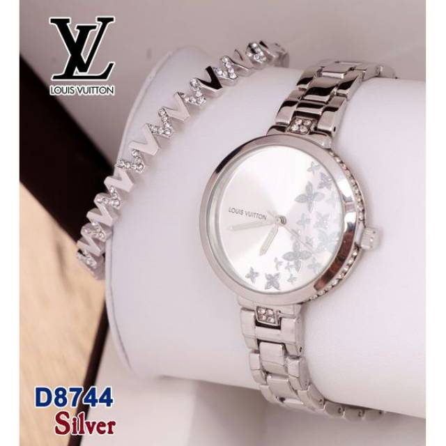 Jam Louis Vuitton Set Gelang D8744