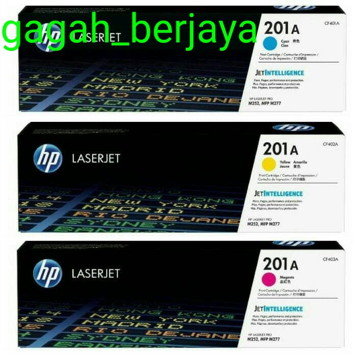 Toner Hp Laserjet 201A Colour Original (CF401,CF402,CF403)