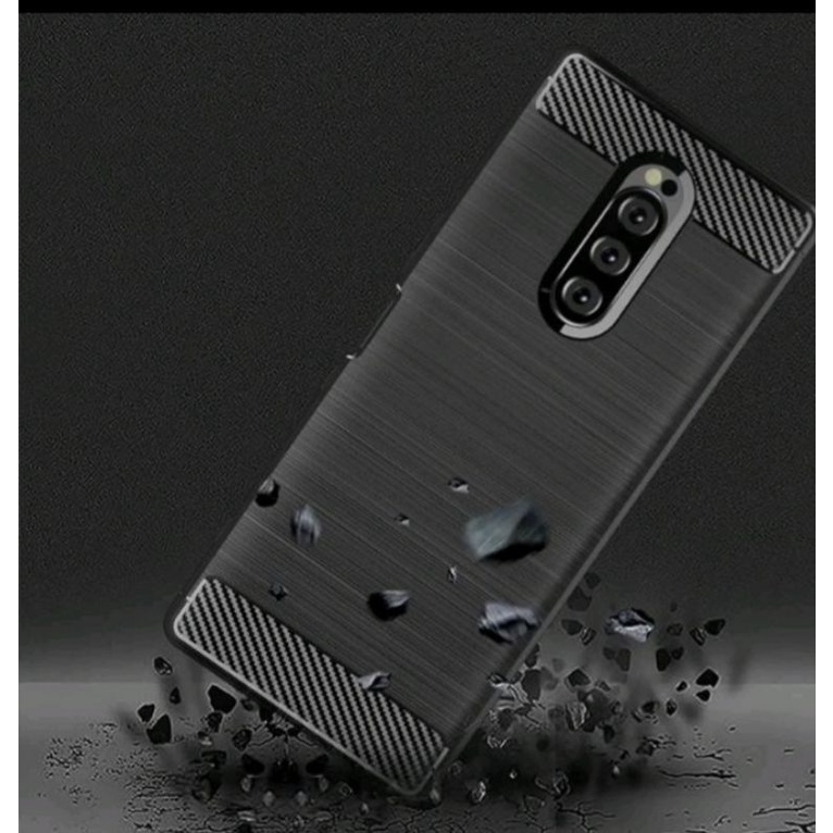 SOFTCASE CARBON SONY XPERIA 1 /XZ4 DOCOMO,GLOBAL AU