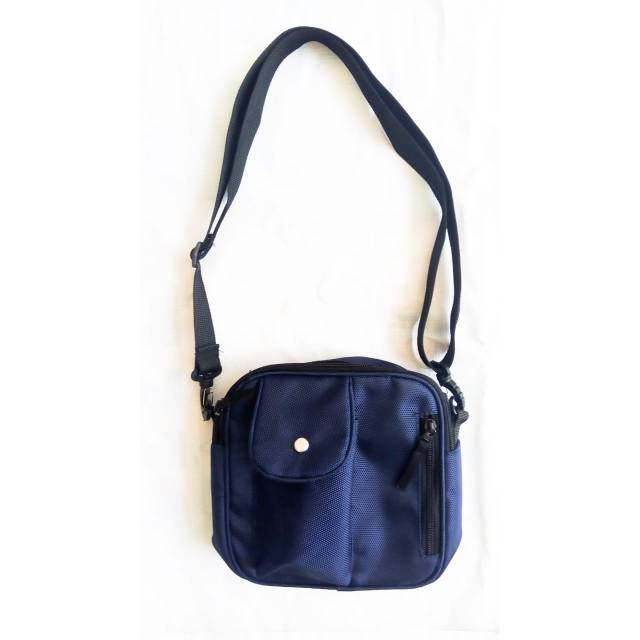 Slimbag polos kuakits clithingan blue navy/slimbag pria/masenggerbag/pouch bag/backpack/waitsbag