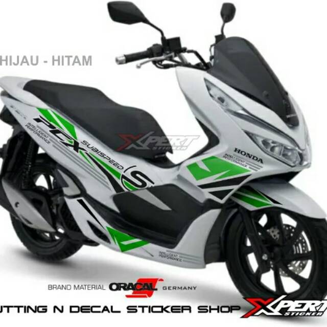 Sticker Pcx Putih Cutting Sticker Honda Pcx Oracal Germany