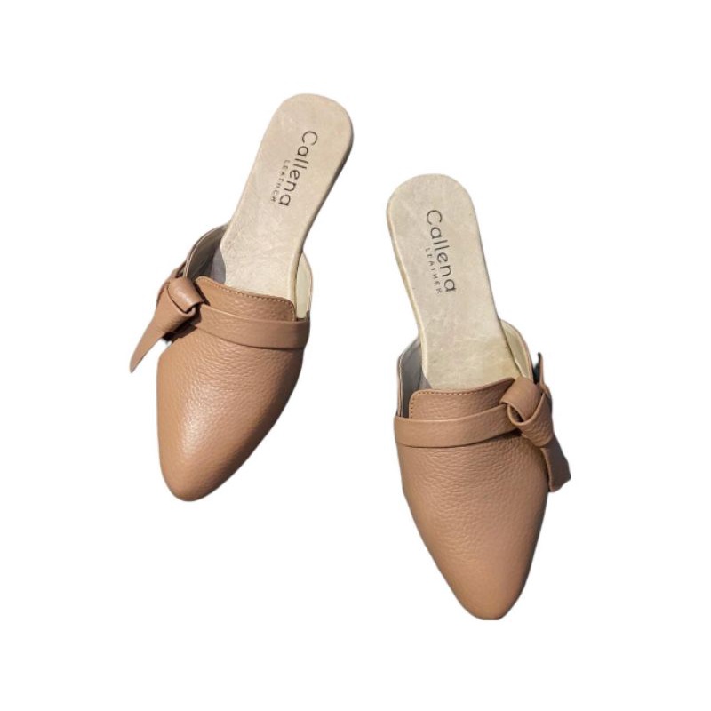 Sepatu flat kulit asli PAPIRUT new GARUT NEW KERAJINAN KULIT SAPI ORIGINAL