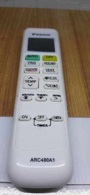 REMOTE REMOT AC DAIKIN ARC480 SERIES ORIGINAL