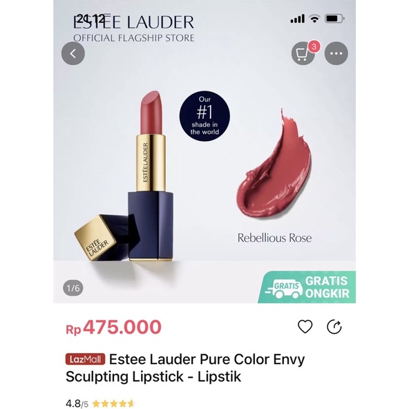 Estee Lauder Pure Color Envy Lipstick Original