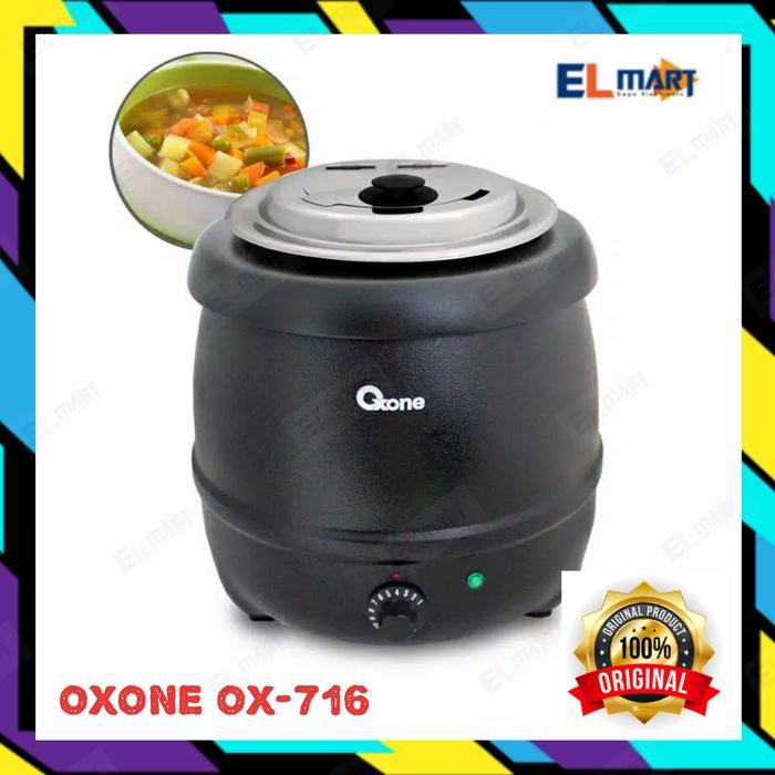 Unik OXONE electric soup kettle OX-716 10L - penghangat kuah soup OX716 Berkualitas