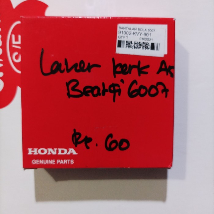 91002-KVY-901 LAHER KRUK AS BEAT KARBU, SPACY KARBU ORIGINAL | BEARING