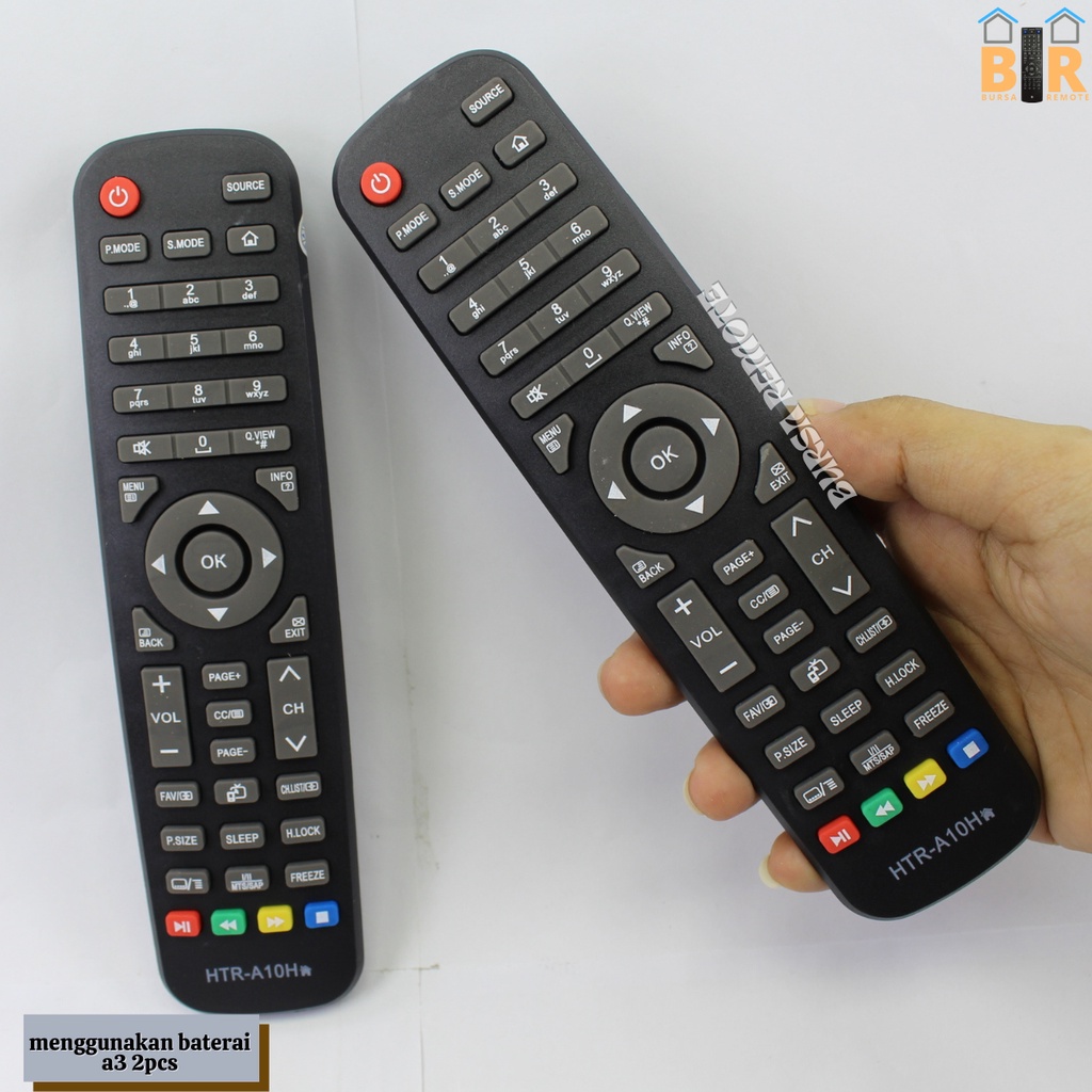 REMOT REMOTE TV SANYO/AQUA LCD LED type HTR-A10H ECER DAN GROSIR