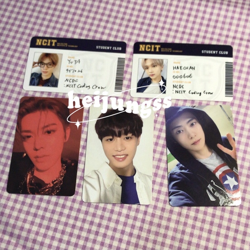 photopack ncit jaehyun yuta haechan taeil