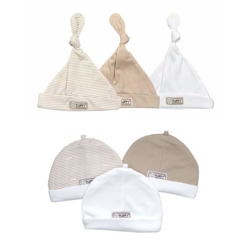 TOPI SET FLuffy ISI 3