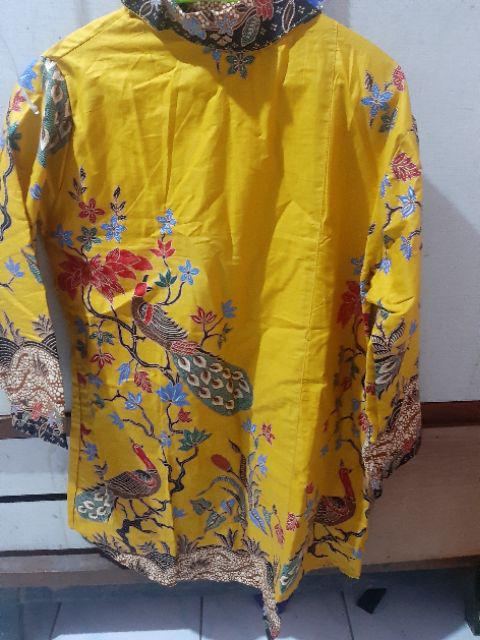 Atasan Tunik Kerja Kantor - Batik Tunik