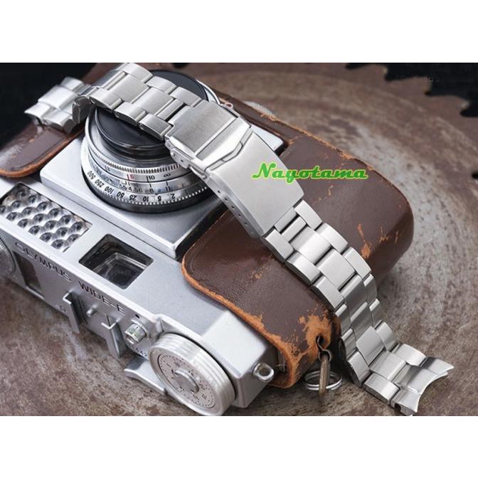 20Mm Rantai Miltat Super 3D Oyster For Seiko Sarb017 -- V-Claps Buckle Terbaru