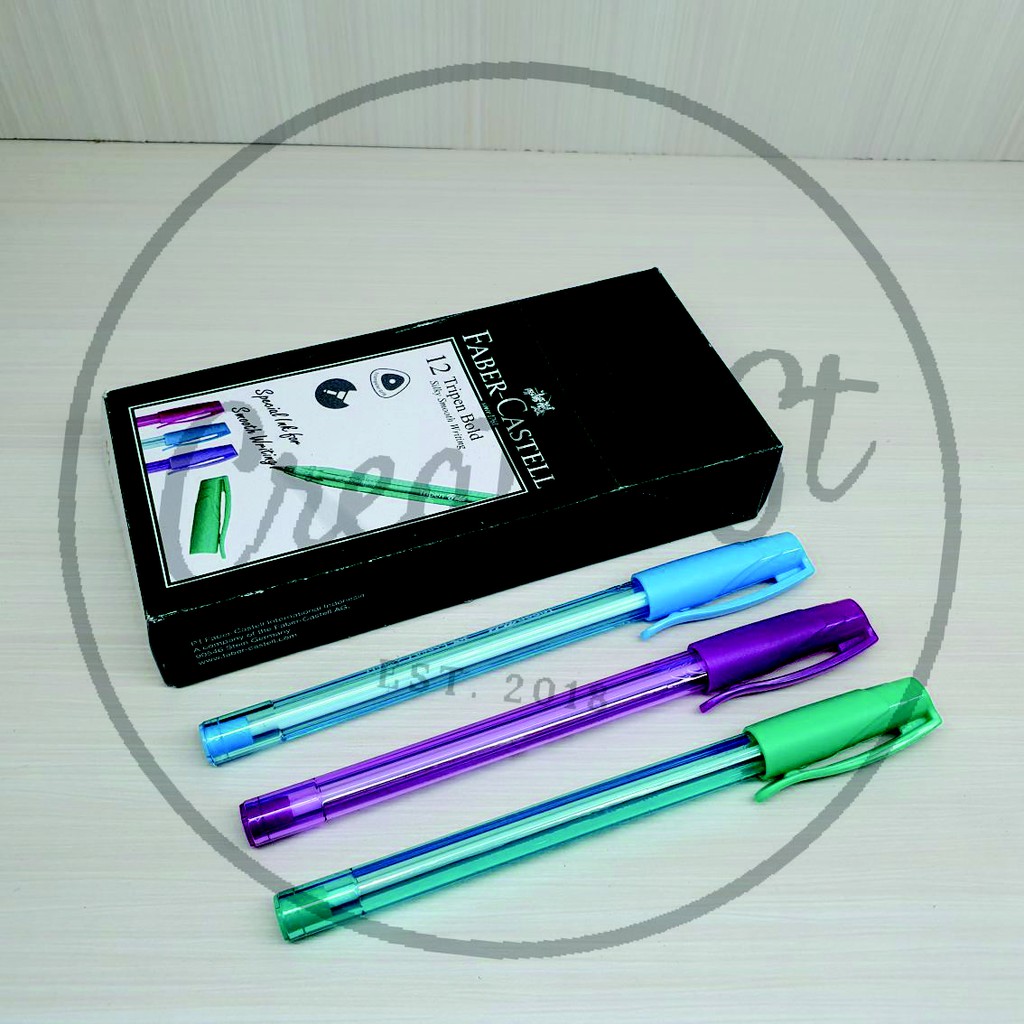

FABER CASTELL Pulpen Tripen Bold 1.0 Mm