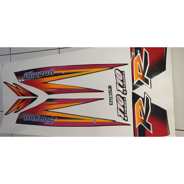 striping sticker stiker suzuki shogun kebo shogun 110 shogun 97 copy original