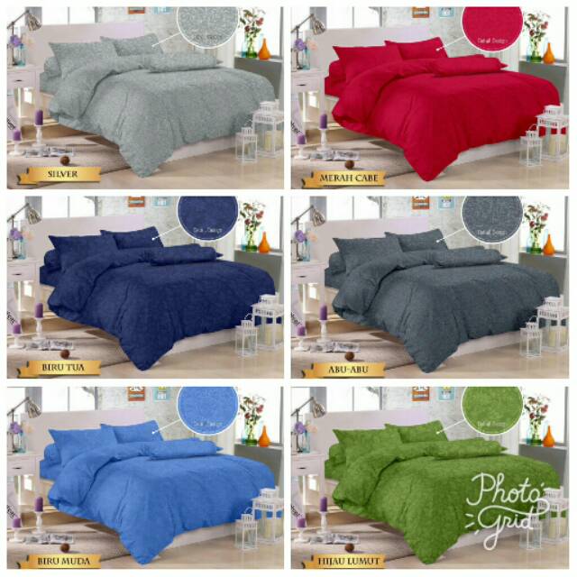 GROSIR SPREI POLOS EMBOS ROYAL JACQUARD UKURAN 160x200xT30 