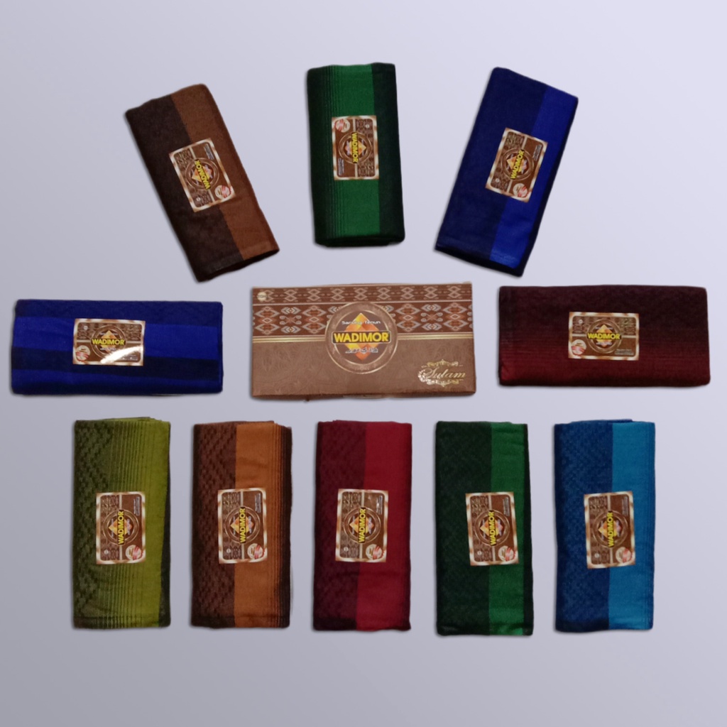 Wadimor Sarung Tenun Lilin Sulam Bahan Lembut