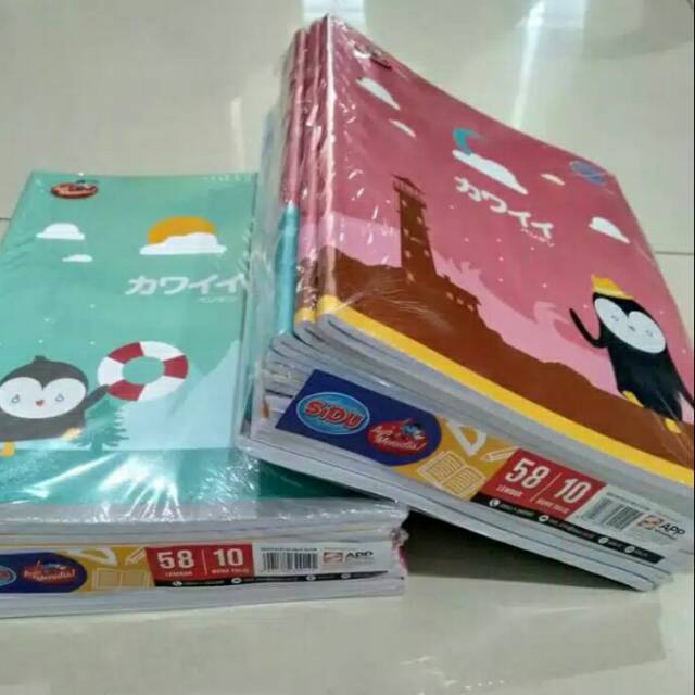 

Buku tulis SINAR DUNIA 58lembar