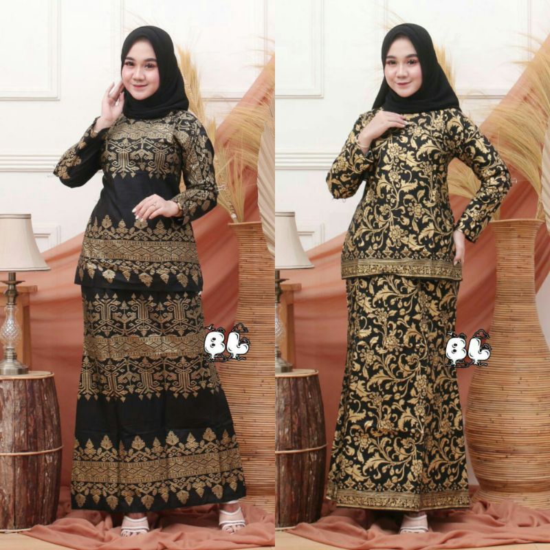 ROK DAN BLUS SETELAN LENGKAP BATIK RNB ORIGINAL MODERN SIZE M L XL