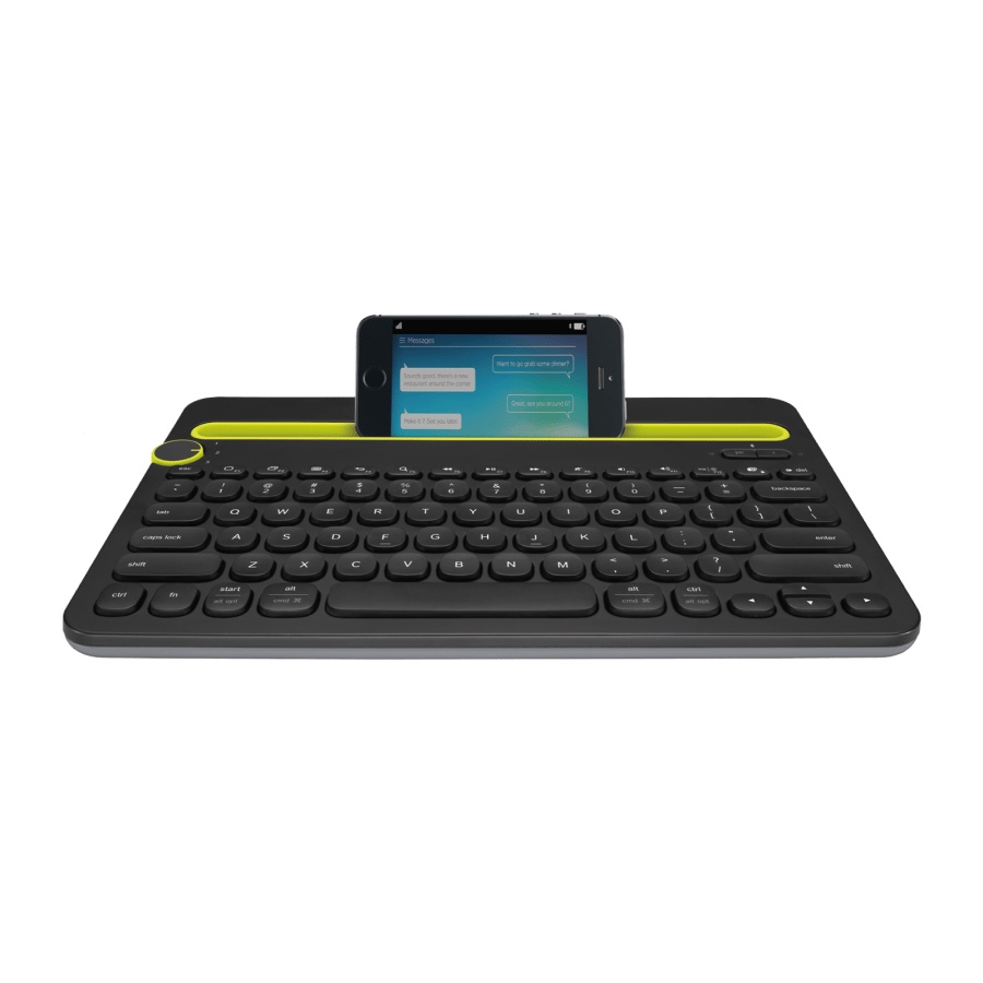 Logitech K480 K 480  Keyboard Wireless Bluetooth Multi Device