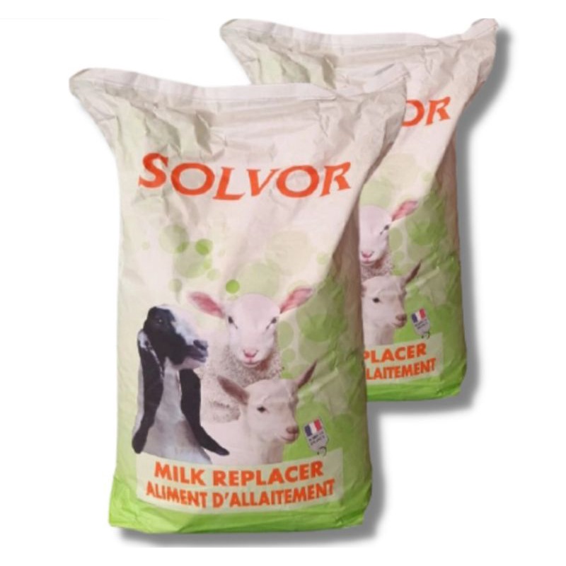 SOLVOR kemasan 25kg susu kambing milk replacer susu premium pengganti indukan kambing cempe sapi dom