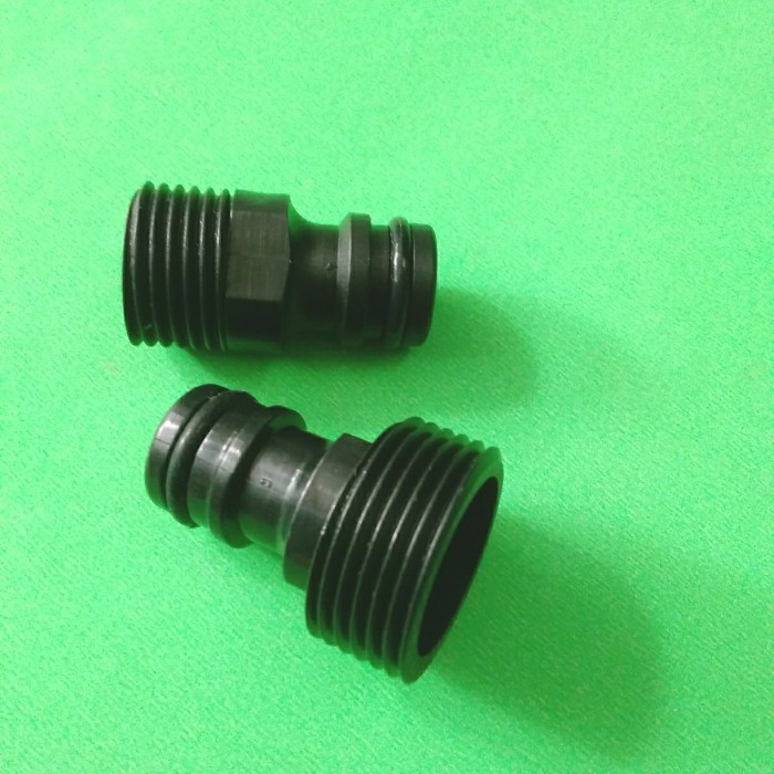 konektor selang drat dlm/luar 3/4" ke selang 5/8"