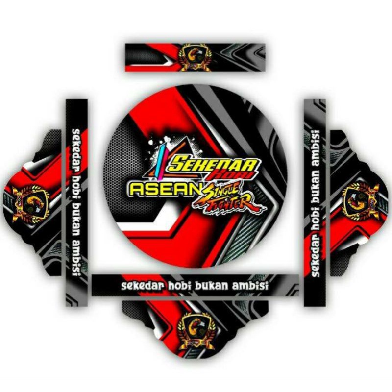 

stiker tebok Lovebird