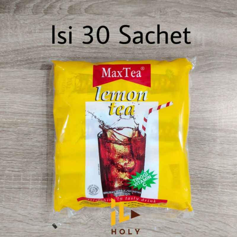 

Max Tea Lemon Tea Isi 30 Sachet x 25gr / Minuman Bubuk Lemon Tea