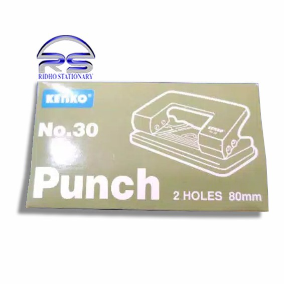 

Pembolong Kertas KENKO No. 30 Kecil / Punch Pelubang Kertas