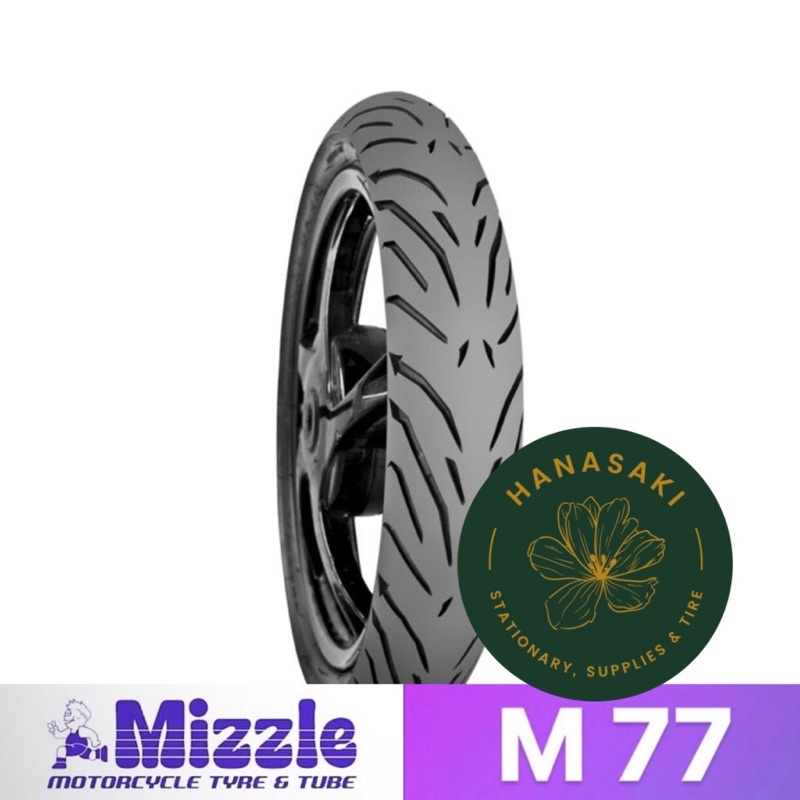 Ban Motor MIZZLE M 77 ( M77 ) 100/80-14 ( Tubeless ) Matic
