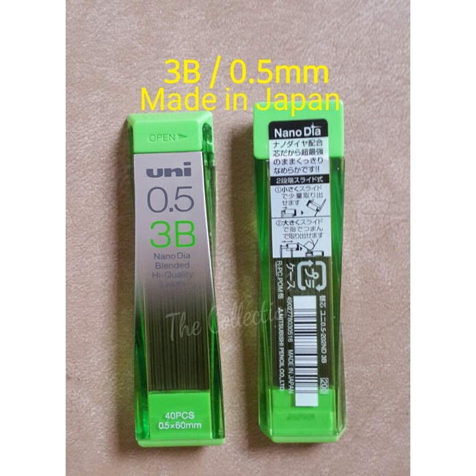 

Murah Atk254Un Isi 40 Pcs Japan 3B 0,5Mm Isi Pensil Mekanik Uni Mitsubishi Trendi