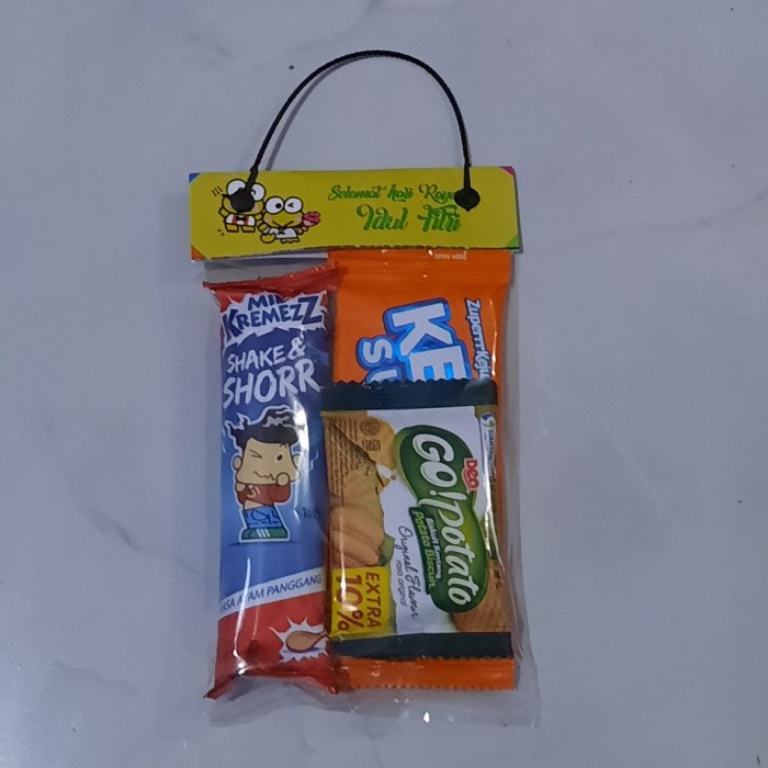 

Bf301Gf Paket Parcel Snack Lebaran Idul Fitri - Anak Anak (Isian Snack Random) - Tanpa Uang Gdfd601A